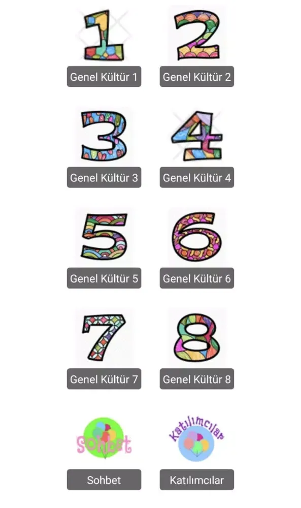 Zrzuty ekranu Türkçe Bilgi Yarışması