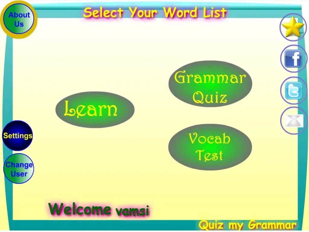 ภาพหน้าจอของ Quiz My Grammar Lite iPad 