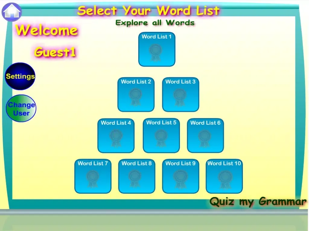 ภาพหน้าจอของ Quiz My Grammar Lite iPad 