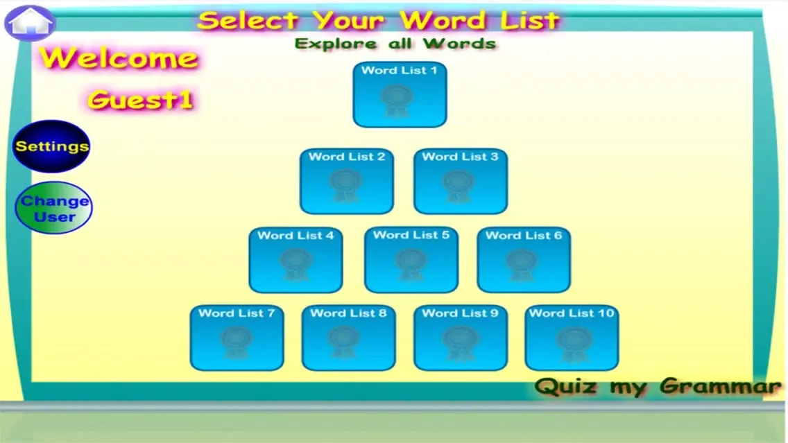 ภาพหน้าจอของ Quiz My Grammar Lite
