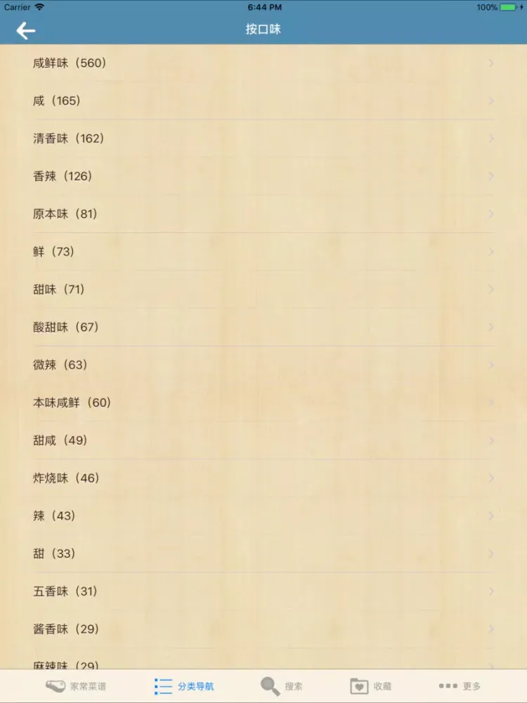 Tangkapan layar 家常菜谱大全2000+ iPad 