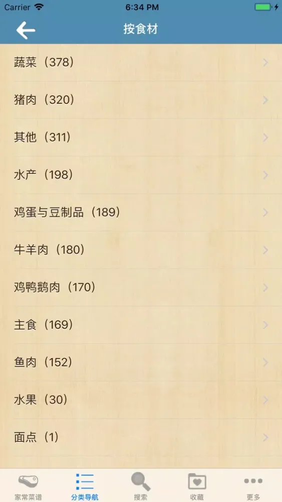Tangkapan layar 家常菜谱大全2000+