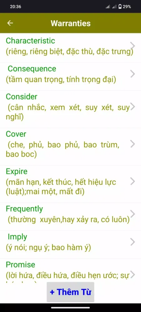 600 Từ Vựng TOEIC Screenshots