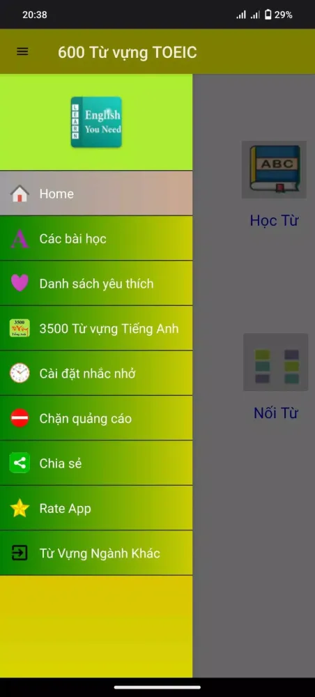 600 Từ Vựng TOEIC Screenshots