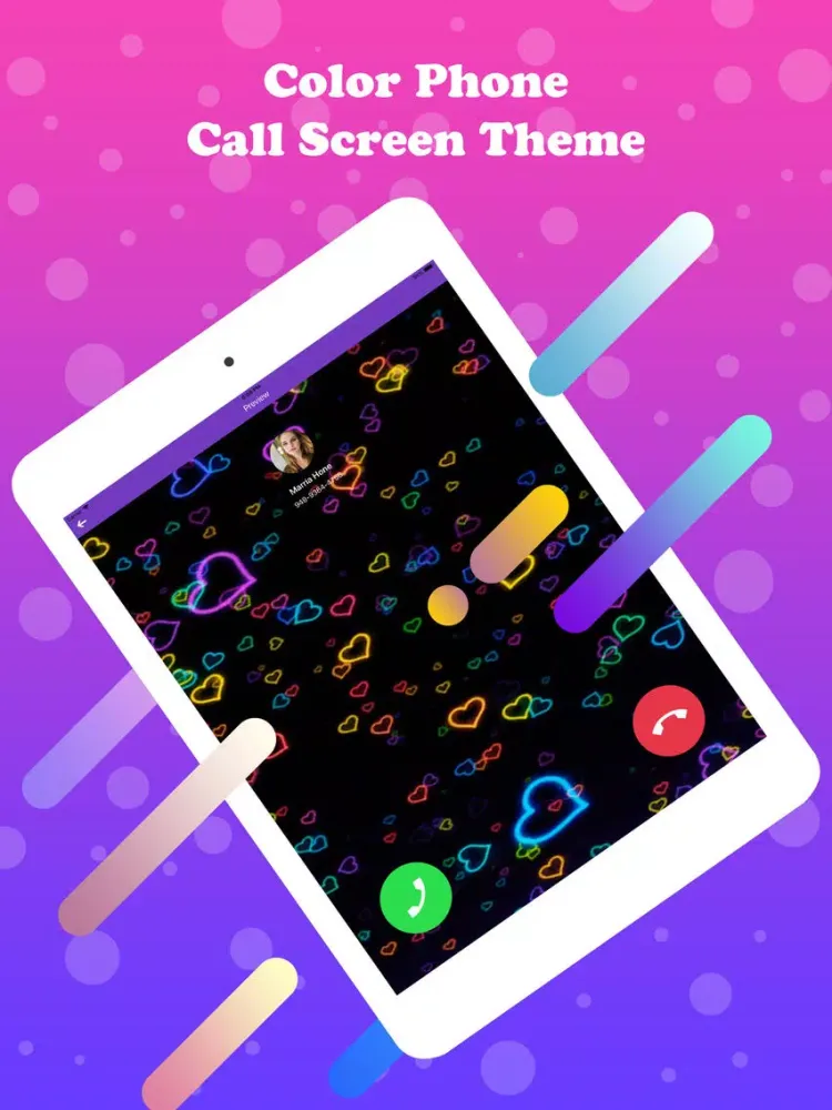 ภาพหน้าจอของ Color Phone Screen Themes iPad 
