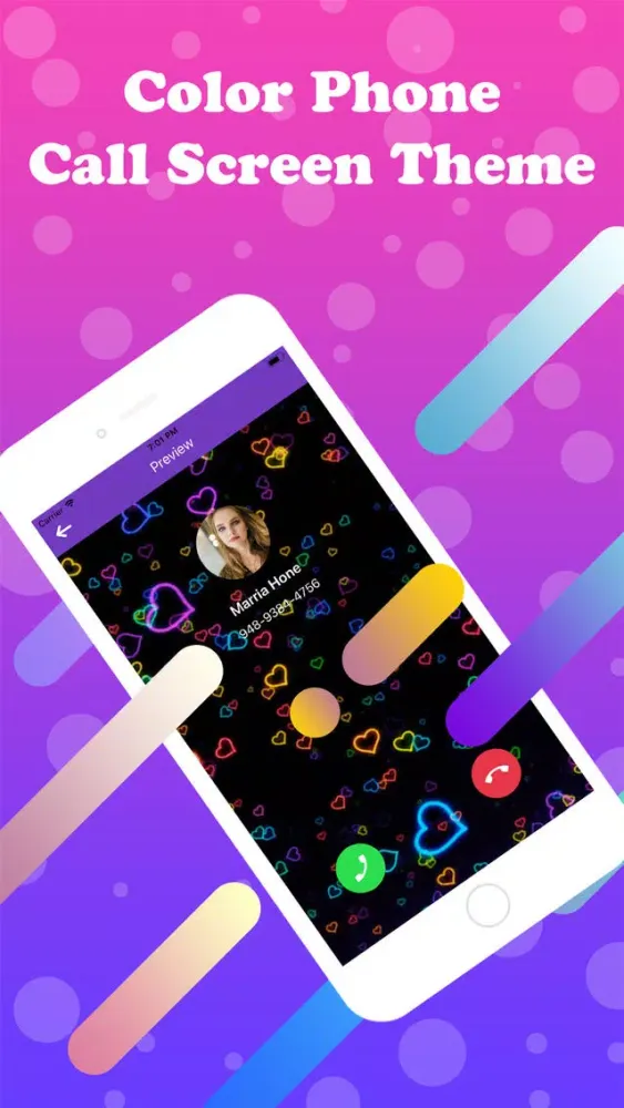 ภาพหน้าจอของ Color Phone Screen Themes