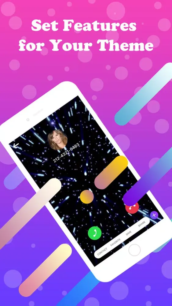 ภาพหน้าจอของ Color Phone Screen Themes