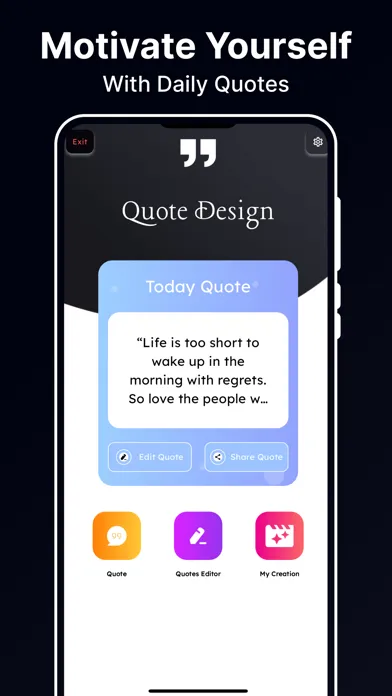 Zrzuty ekranu Quotes Designer - Create Quote