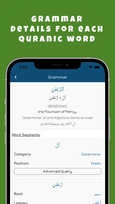 Captures d'écran de Qurani: Quran, Hadith & Tafsir