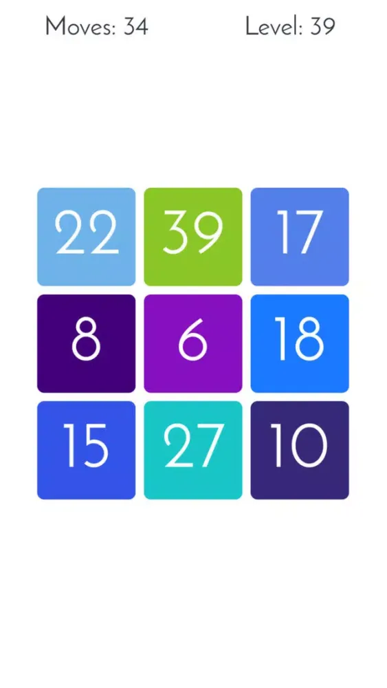 Capturas de tela do Plus Uno: Colors And Numbers