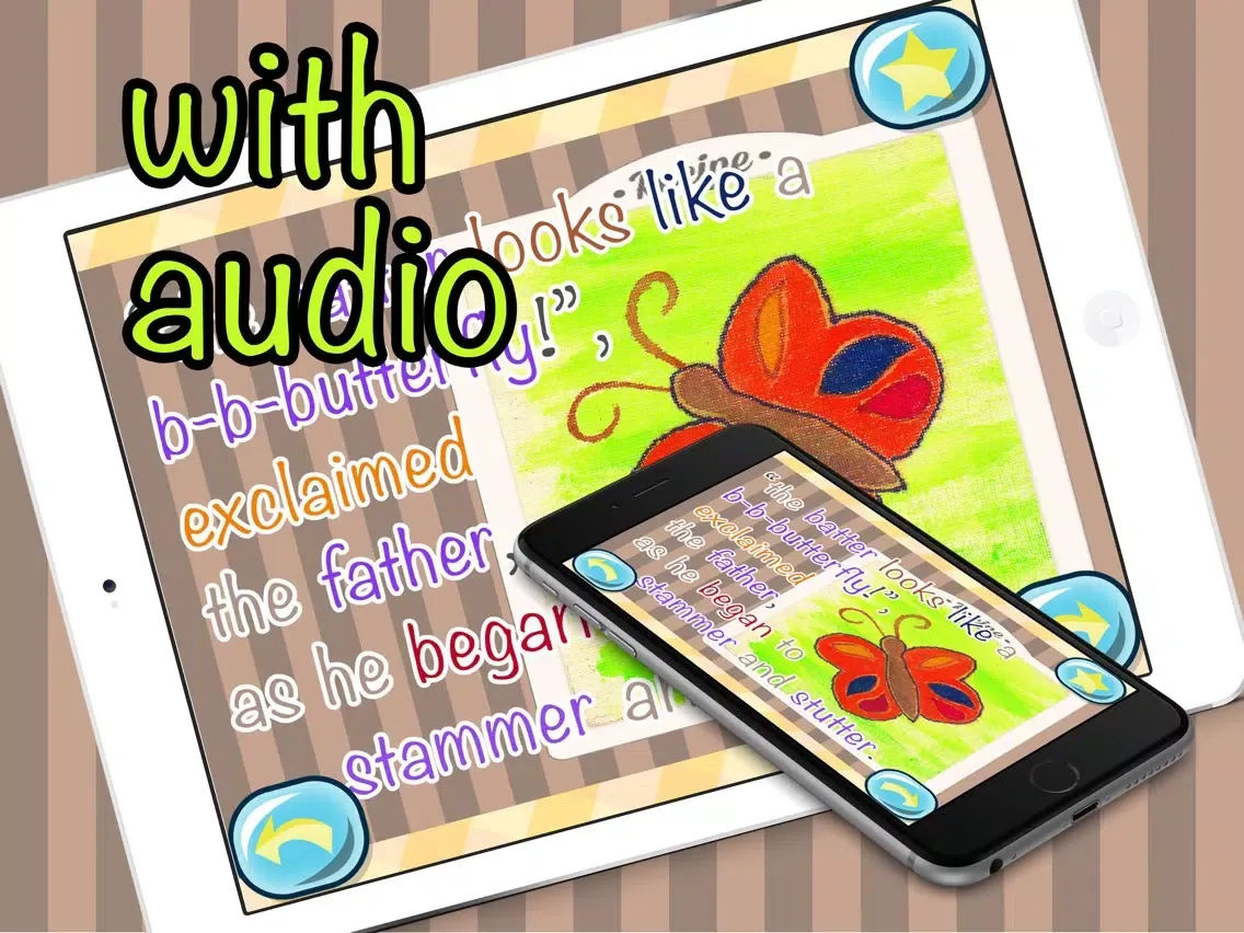 Tangkapan layar R-R-R SOUNDS STORY BOOK iPad 