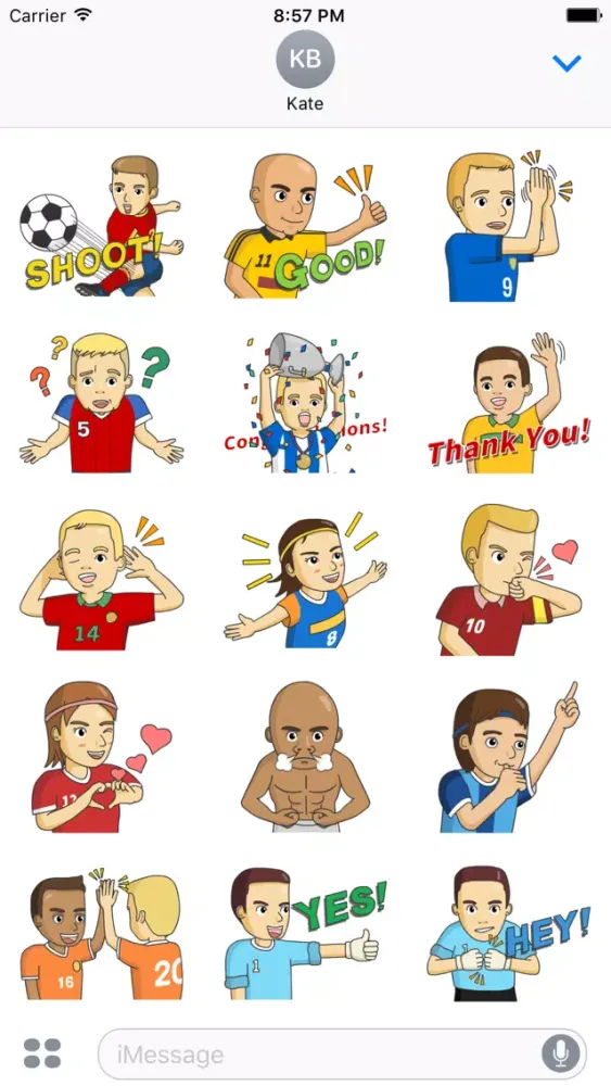 BallMoji. Stickers by Design111 Ekran Görüntüleri