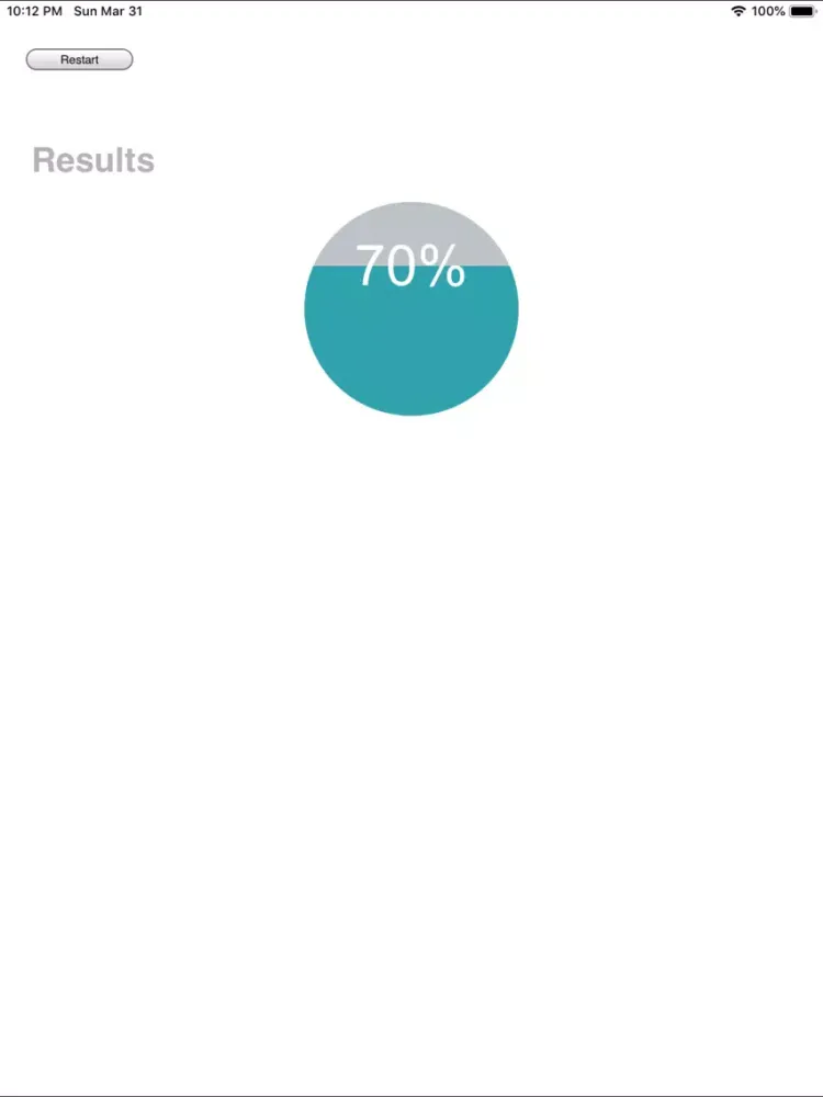 AT75 Quiz iPad स्क्रीनशॉट