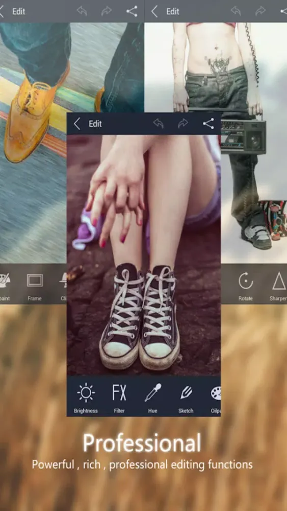 Capturas de pantalla de Photo Editor - Edit Make & Create Fast quick edits for your photos