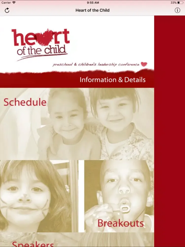 Heart of the Child Conference iPad  স্ক্রিনশট
