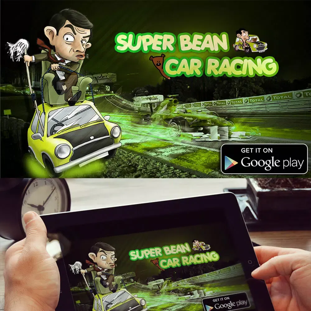 Capturas de pantalla de Mr Bea Boy Kart Dash Race