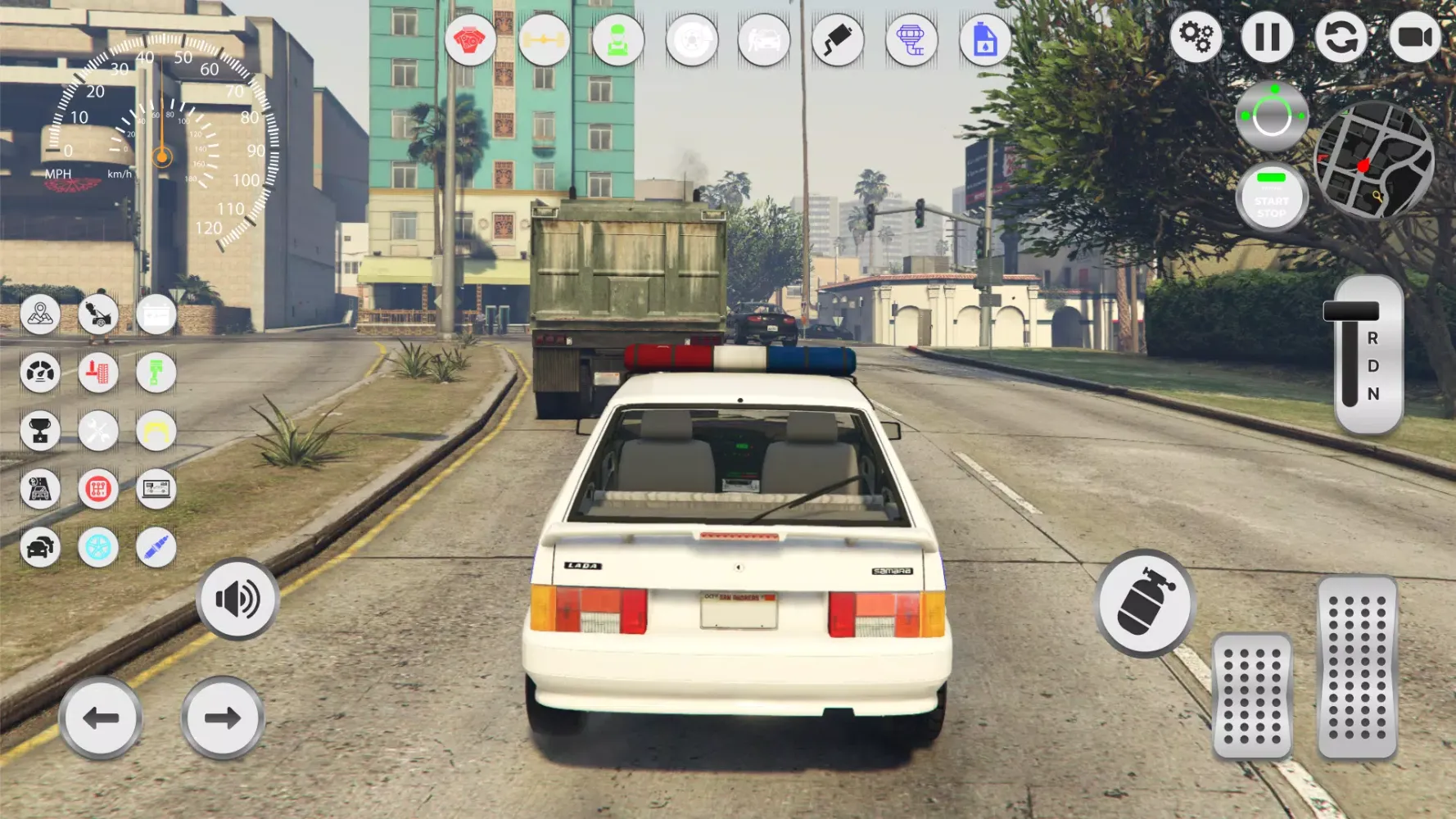 Lada 2114 Police Pursuit Screenshots