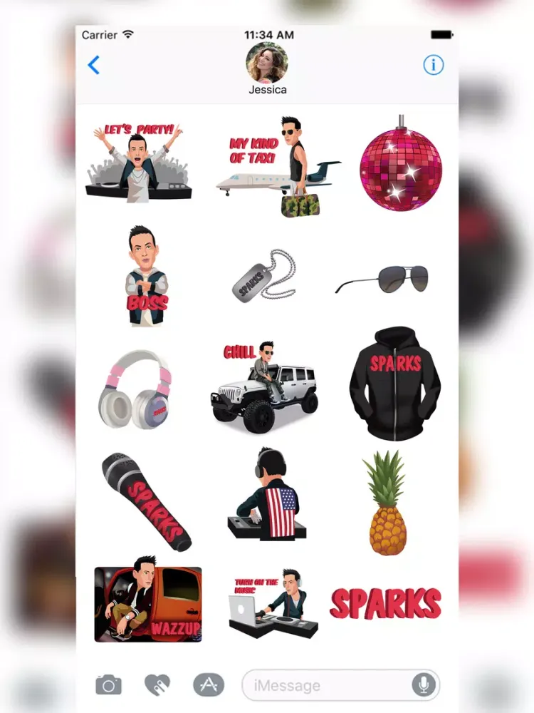 SparksMoji iPad  স্ক্রিনশট