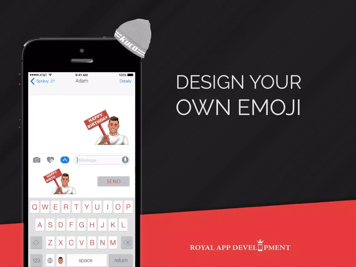 ภาพหน้าจอของ KuckaMoji iPad 