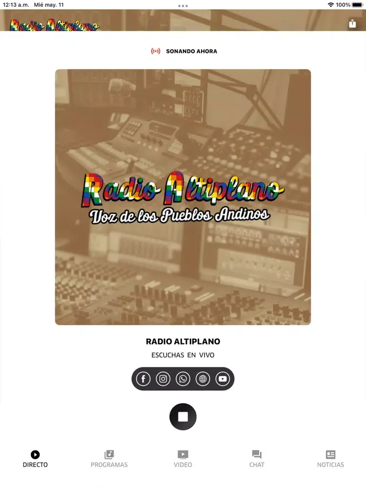 Radio Altiplano iPad  স্ক্রিনশট