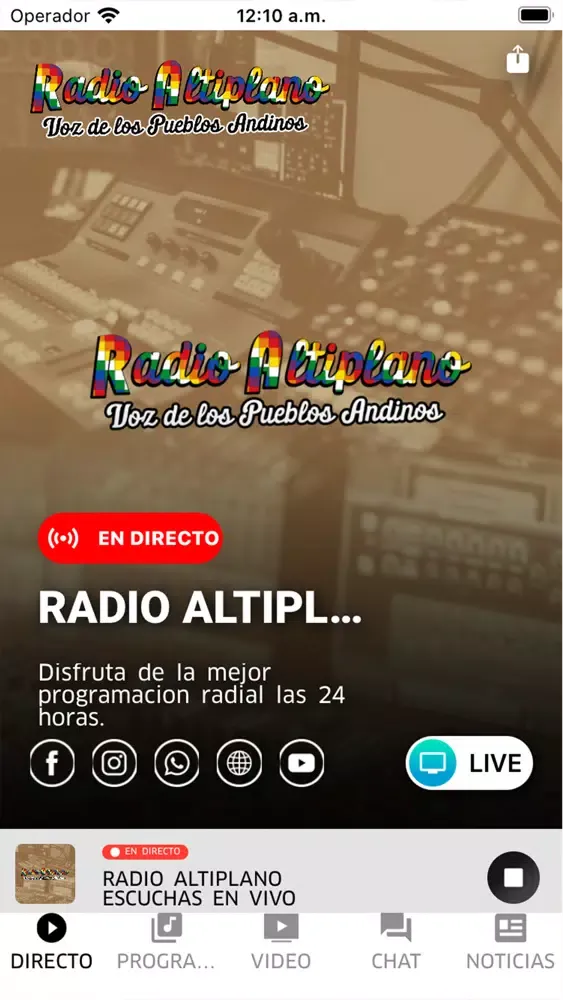 Radio Altiplano স্ক্রিনশট
