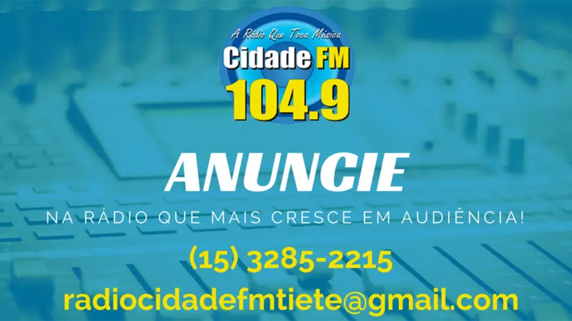 Rádio Cidade FM Tietê應用截圖