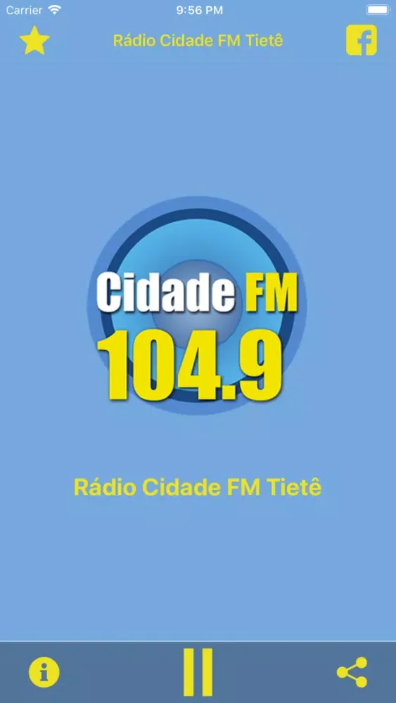 Rádio Cidade FM Tietê應用截圖