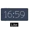 Radio Clock Lite: Big & Simple