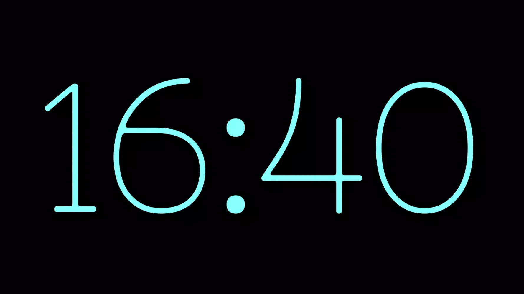 Radio Clock Lite: Big & Simple应用截图