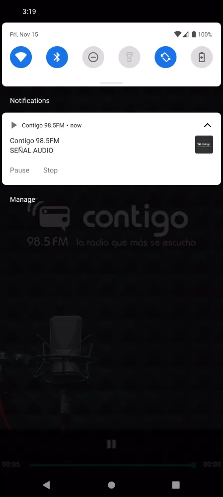 Contigo 98.5FM Ekran Görüntüleri