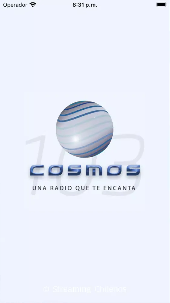 Captures d'écran de Radio Cosmos 103.7