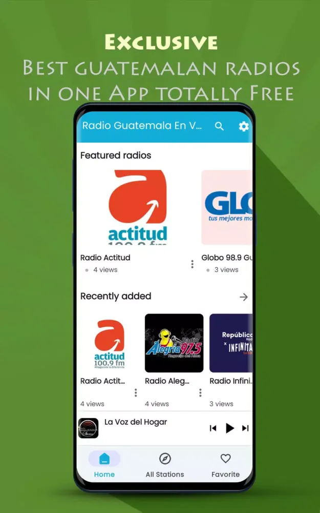 ภาพหน้าจอของ Radio Guatemala En Vivo