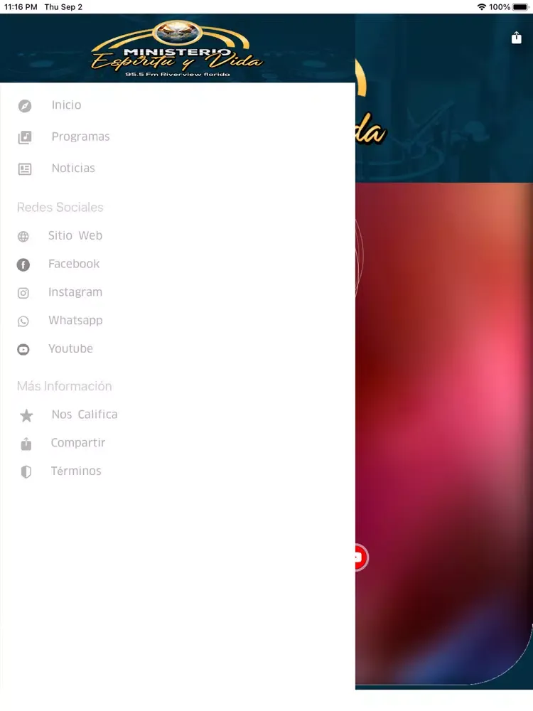 Ministerio Espíritu y Vida iPad  سکرین شاٹس