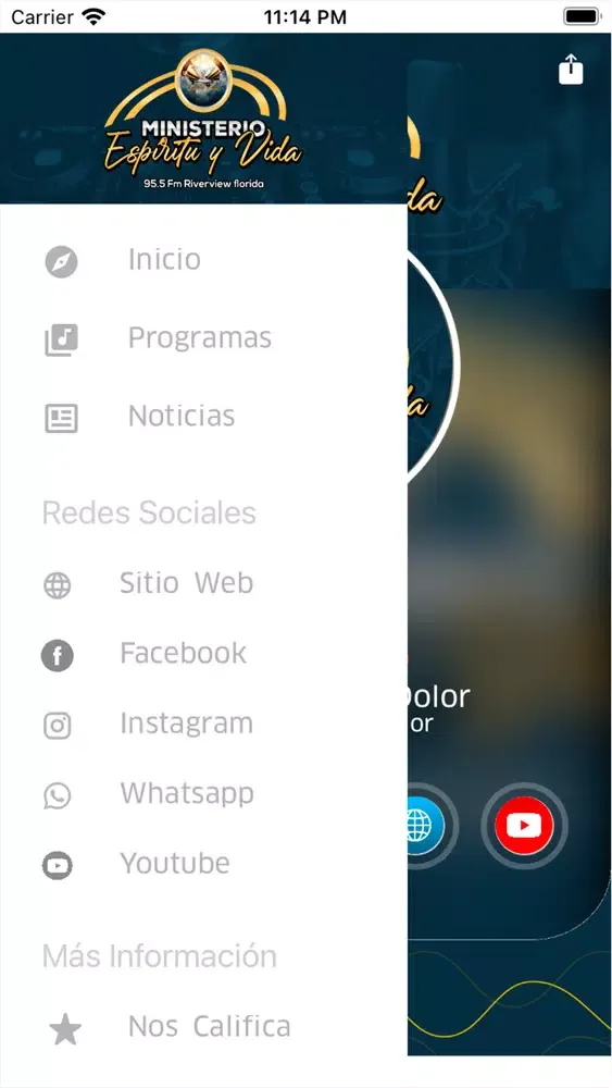 Ministerio Espíritu y Vida سکرین شاٹس