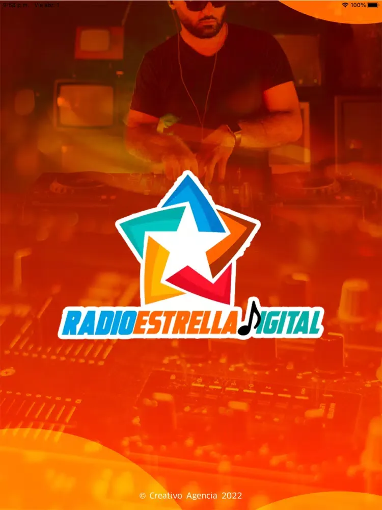 ภาพหน้าจอของ Radio Estrella Digital iPad 