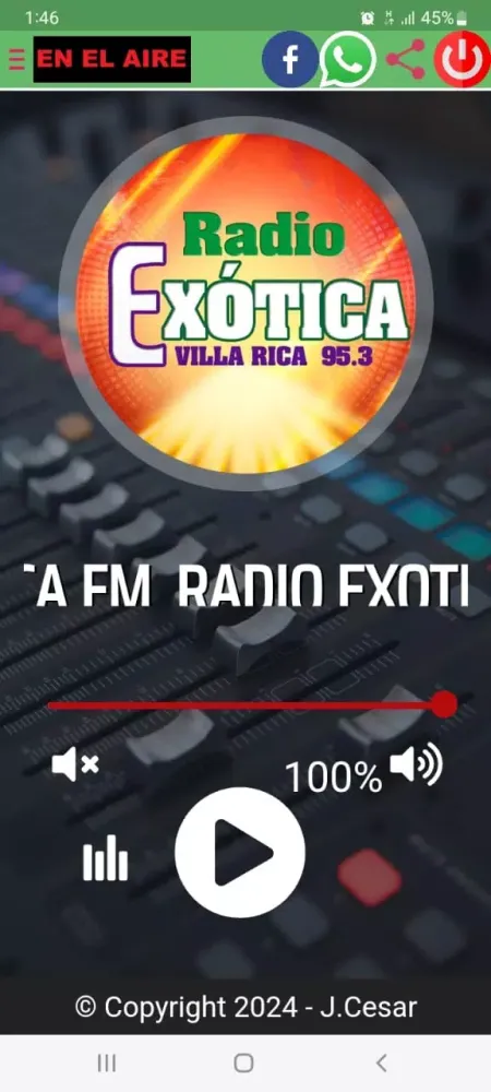 Radio Exótica 95.3 Fm Screenshots