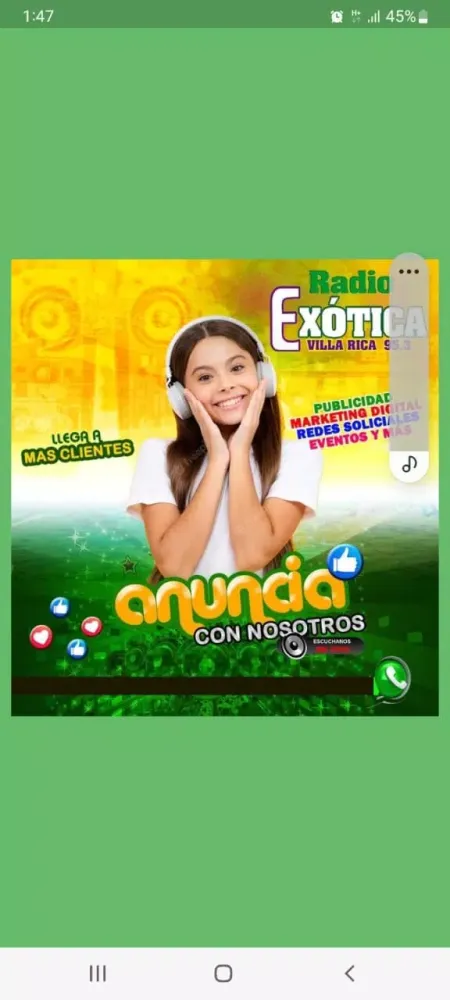 Radio Exótica 95.3 Fm Screenshots