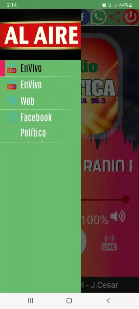 Radio Exótica 95.3 Fm Screenshots