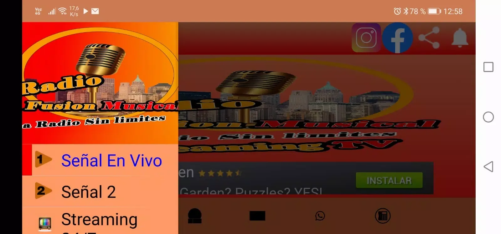 Radio Fusión Musical应用截图
