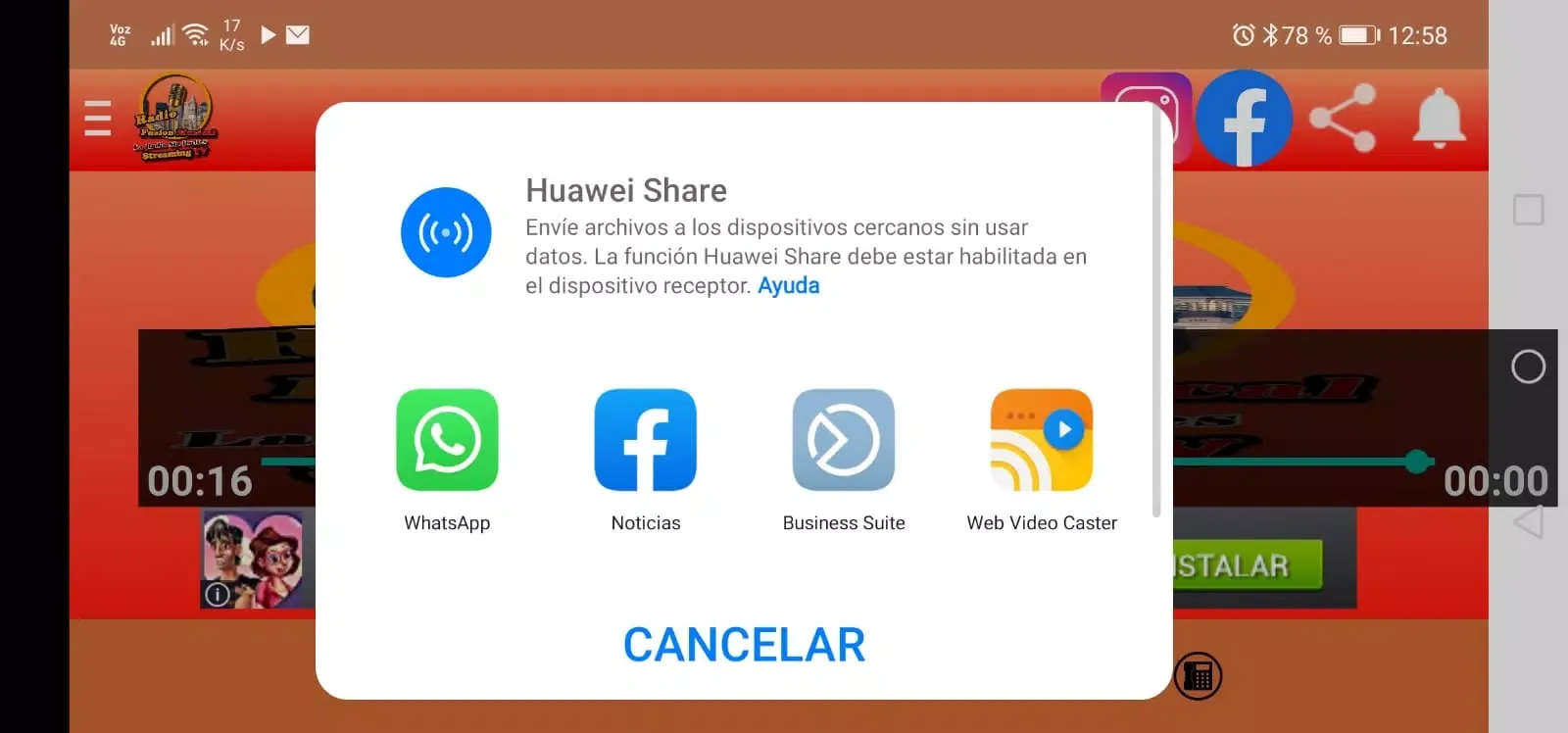Radio Fusión Musical应用截图