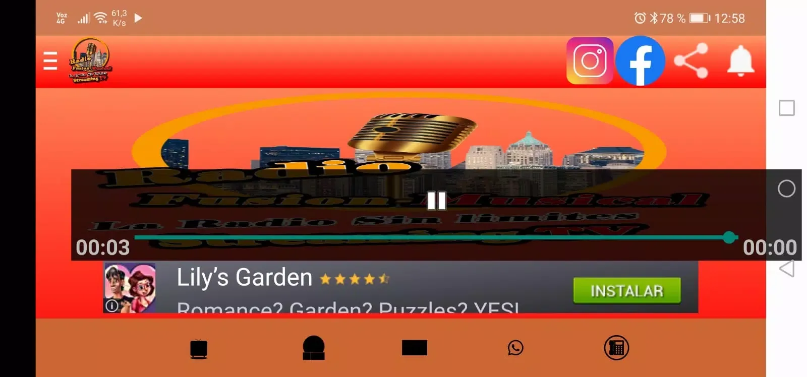 Radio Fusión Musical应用截图