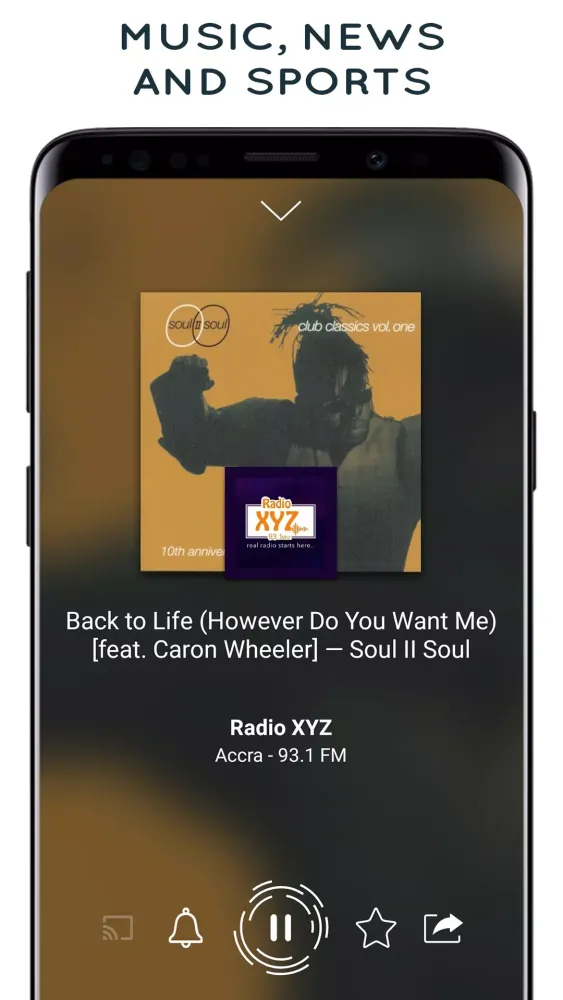 Radio Ghana FM - Online Radio Screenshots