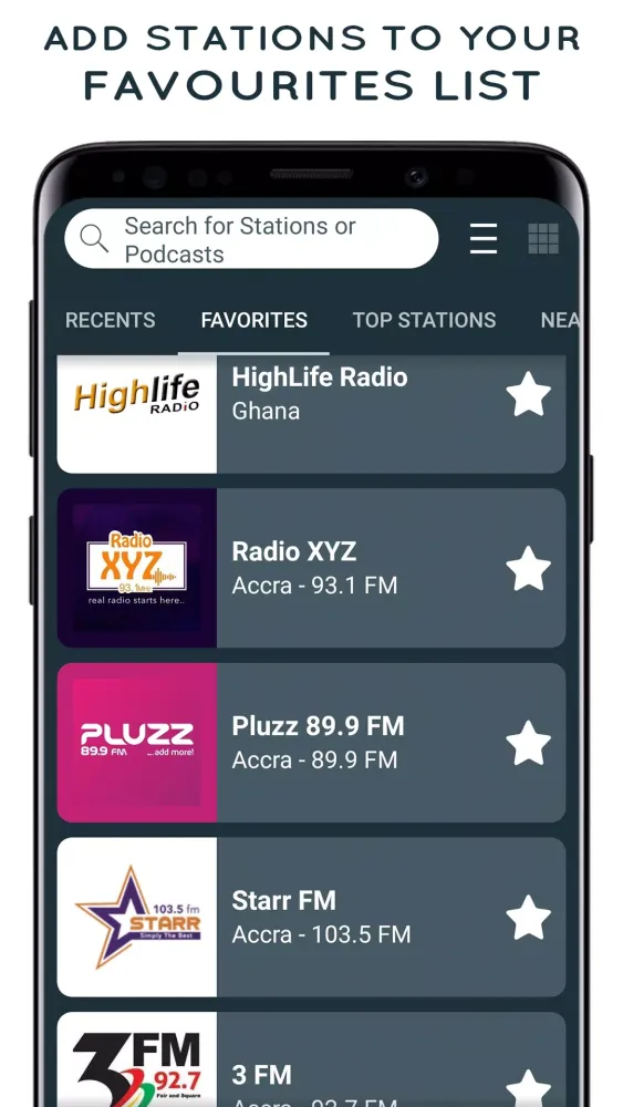 Radio Ghana FM - Online Radio Screenshots