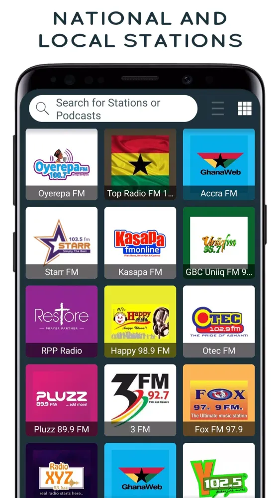 Radio Ghana FM - Online Radio Screenshots