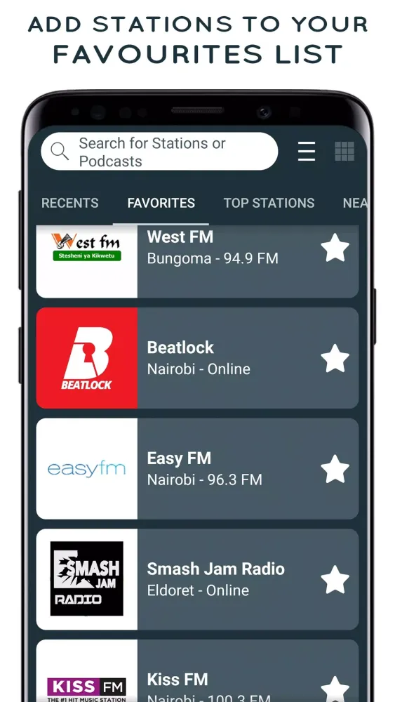 Radio Kenya FM Stations Online應用截圖