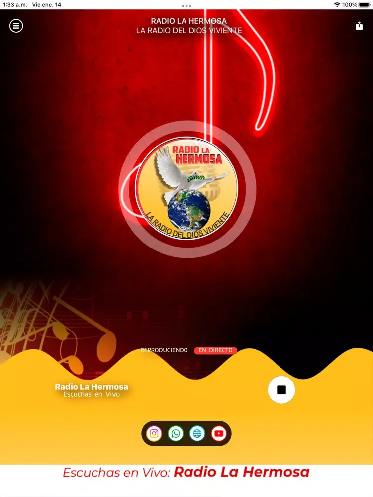 Radio La Hermosa iPad 应用截图