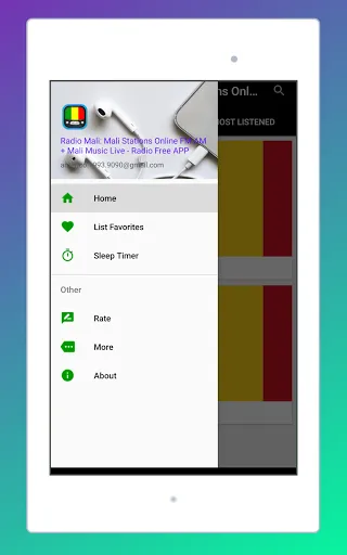 رادیو مالی سپیدار سیستم Screenshots