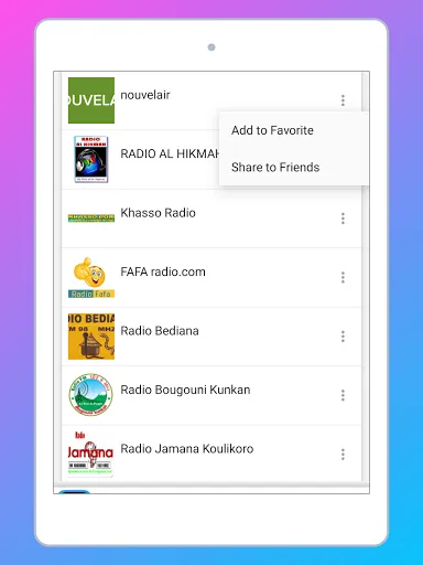 رادیو مالی سپیدار سیستم Screenshots