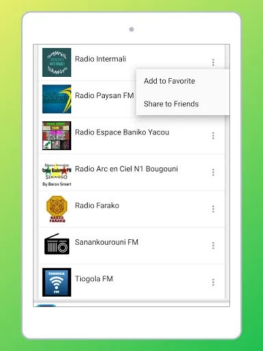 رادیو مالی سپیدار سیستم Screenshots