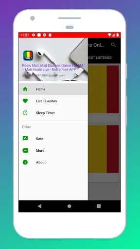 رادیو مالی سپیدار سیستم Screenshots